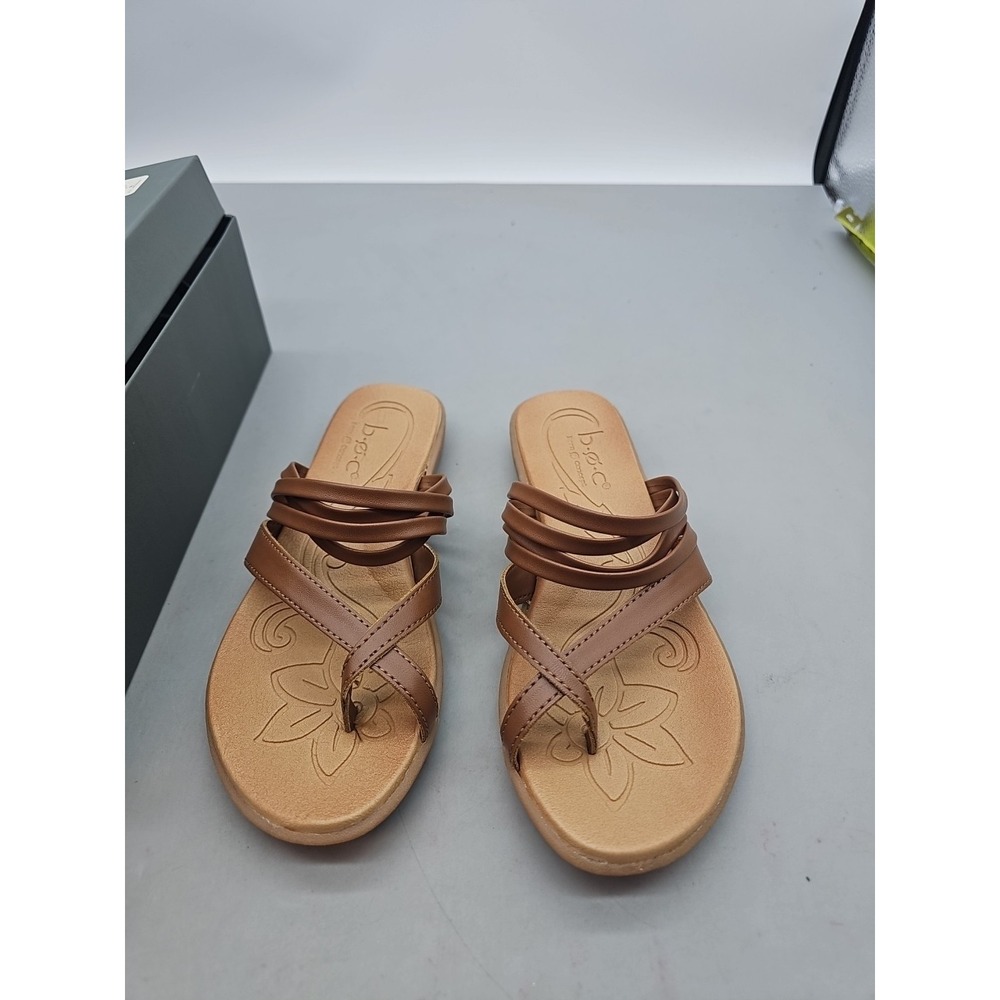 BOC Born Concept Womens 7M Slip On Strapy Toe Sandals
